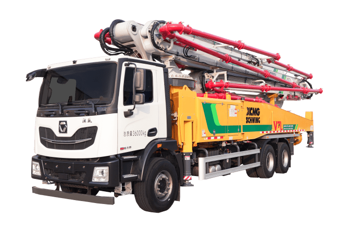 HB56V (Xuqi) Three-bridge Mixer Truck